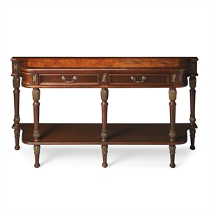 Butler Specialty Company Merrion Wood Console Table - Dark Brown