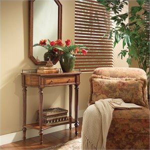 Butler Specialty Masterpiece Traditional Console Table in Umber