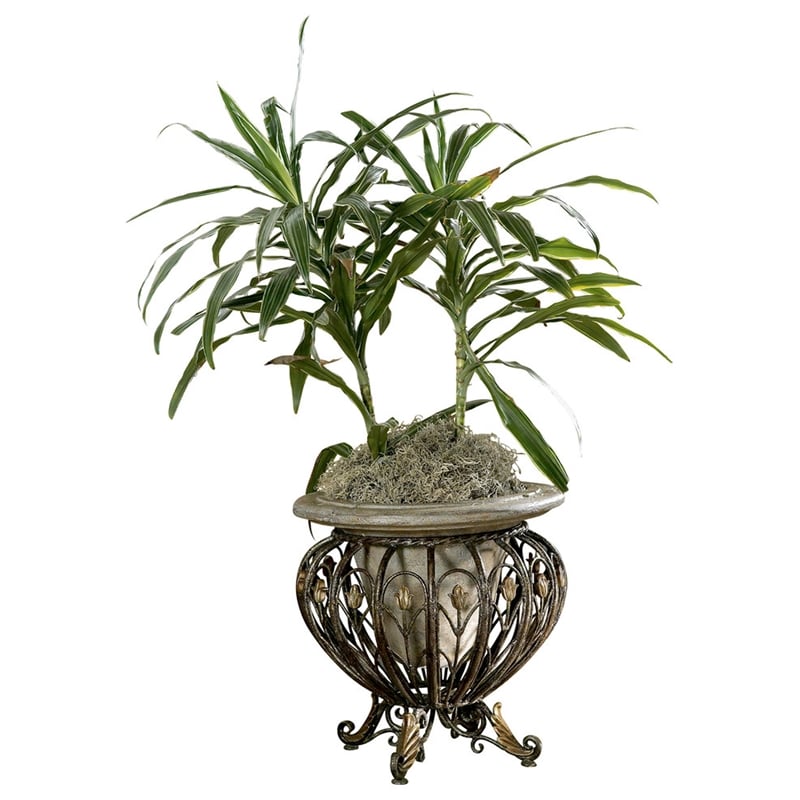 Butler Specialty Metalworks Traditional Stone Floor Planter