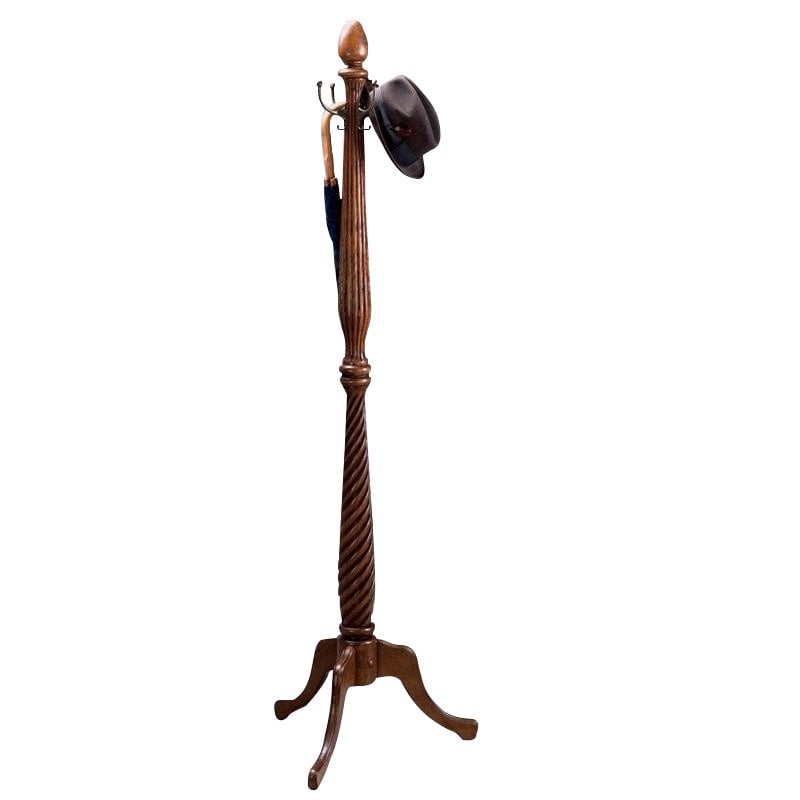 Butler Specialty Company Traditional Wood Costumer Coat Rack In Cherry