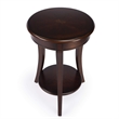 Butler Specialty Traditional Round Accent Table In Plantation Cherry
