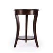 Butler Specialty Traditional Round Accent Table In Plantation Cherry