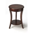 Butler Specialty Traditional Round Accent Table In Plantation Cherry