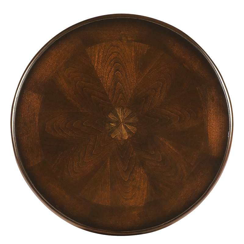 Butler Specialty Traditional Round Accent Table In Plantation Cherry
