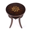 Butler Specialty Company End Table Coffee Accent Table Round in Wood - Brown