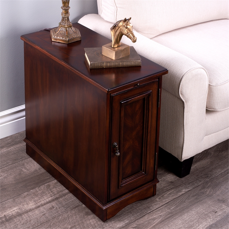 Butler Specialty Company Harling Cabinet End Table - Cherry Brown