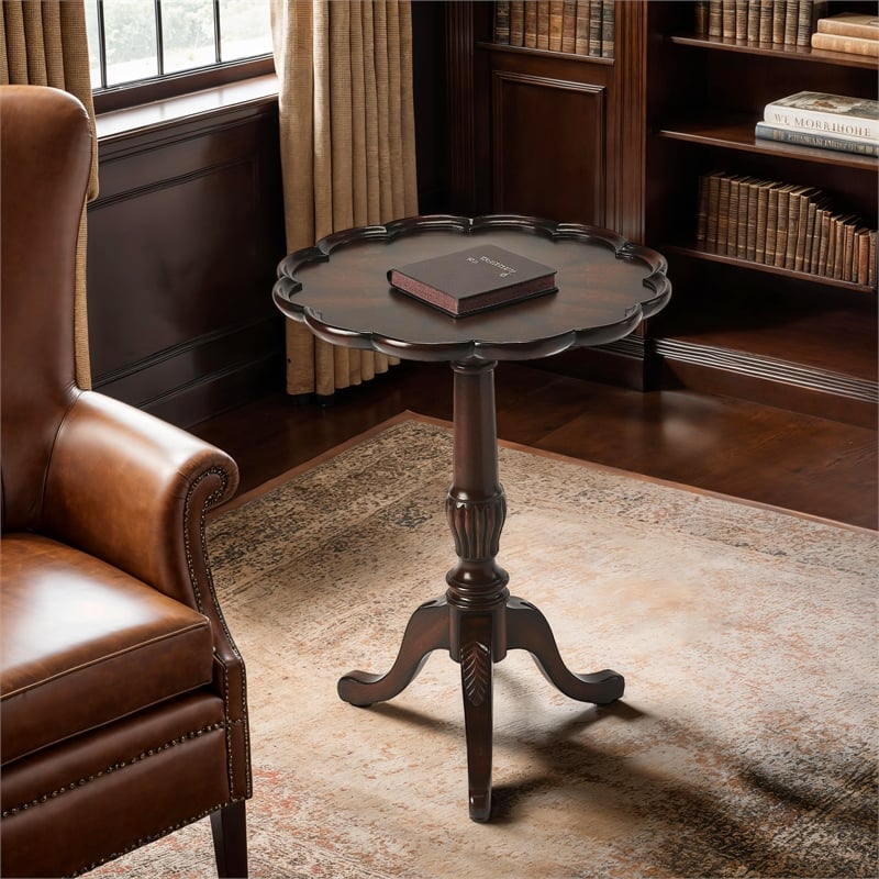 Butler Specialty Pedestal Table In Cherry Finish
