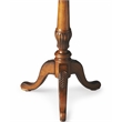 Butler Specialty Round Traditional Pedestal Table In Olive Ash Burl