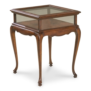 Butler Specialty Traditional Curio Table in Cherry