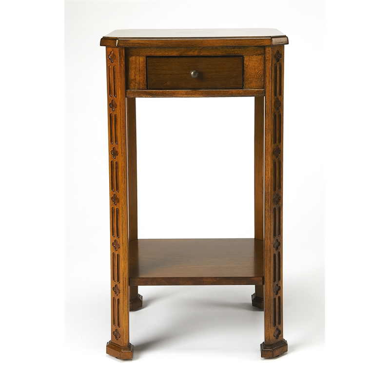 Butler Specialty Accent Table In Olive Ash Burl Finish
