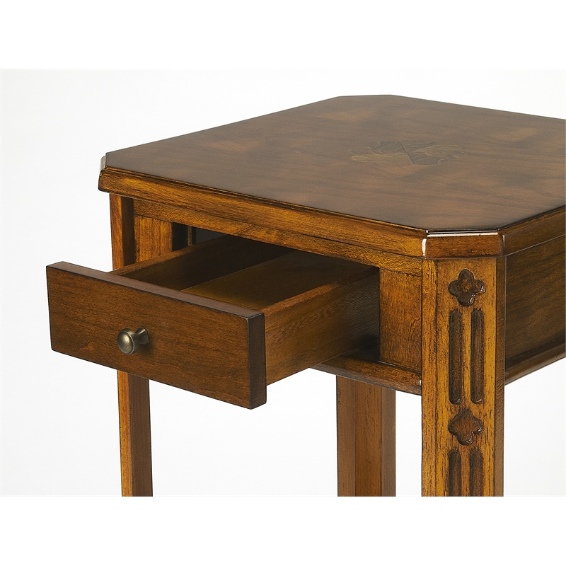 Butler Specialty Accent Table In Olive Ash Burl Finish