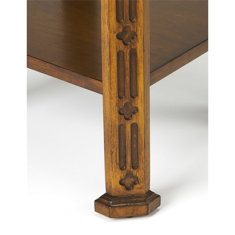 Butler Specialty Accent Table In Olive Ash Burl Finish