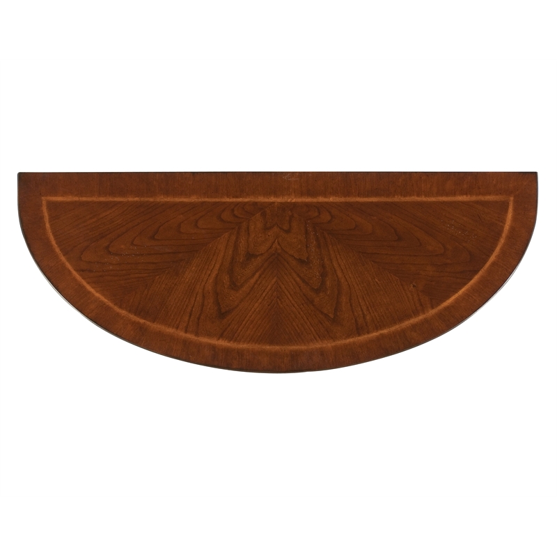 Butler Specialtycompany Hampton Demilune Wood  Console Table - Cherry