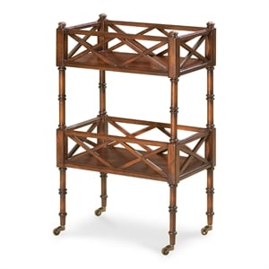 Butler Specialty Traditional Serving Cart In Plantation Cherry