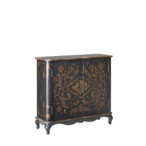 butler specialty traditional accent chest in european black