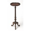 Butler Specialty Chatsworth Wood Pedestal Plant Stand / Drink Table - Cherry