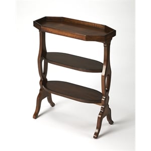 Butler Specialty Octagonal Accent Table - Cherry Brown