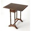 Butler Specialty Transitional Drop Leaf End Table In Umber