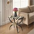 Butler Specialty Zebra Stripe Top Accent Table In Heritage
