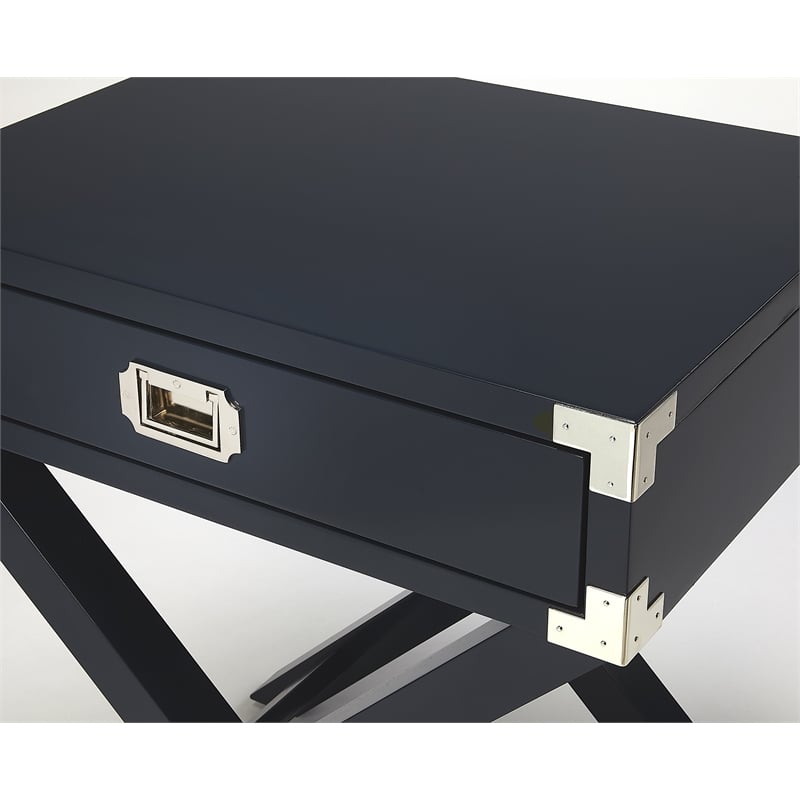 Butler Specialty Anew Campaign Side Table In Blue