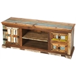 Butler Specialty Reverb Painted Rustic Entertainment Console In Brown
