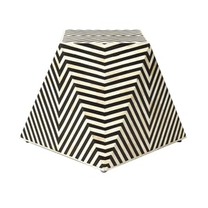 Butler Specialty Zanzibar Bone Inlay Accent Table In Black