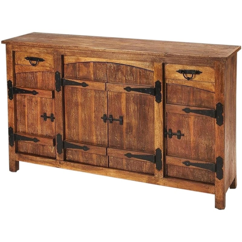 Butler Specialty Giddings Rustic Sideboard In Brown