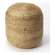 Butler Specialty Noosa Jute Pouffe In Brown
