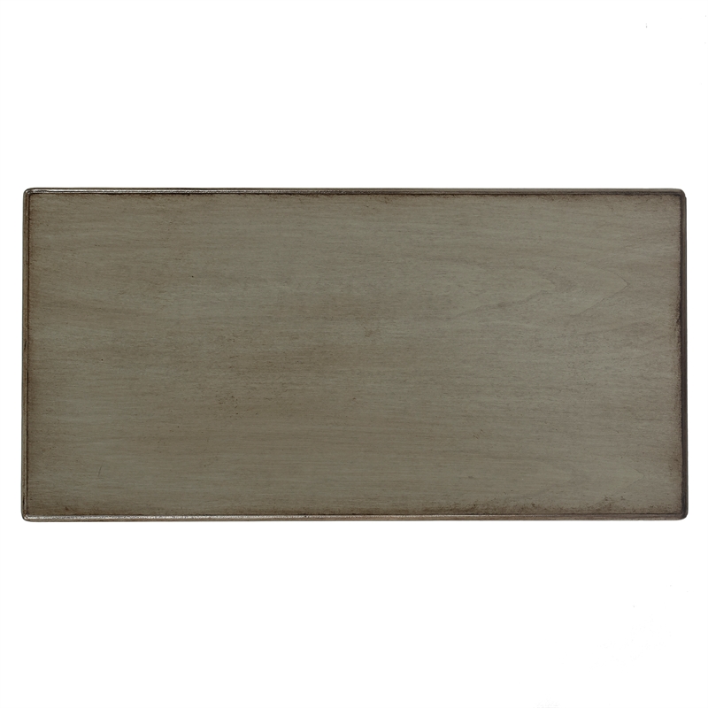 Butler Specialty Company Harling Cabinet End Table - Silver Satin Gray