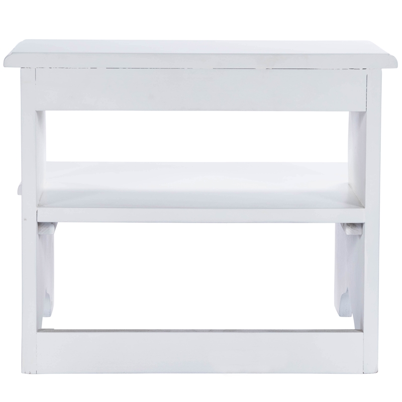 Butler Specialty Company Melrose Wood Step Stool - White