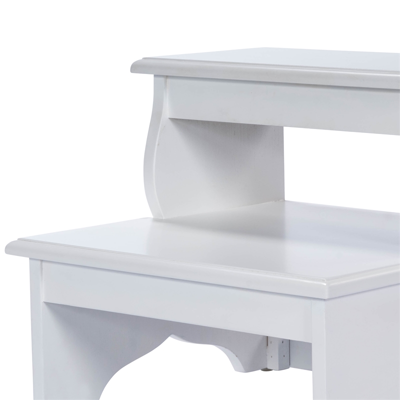 Butler Specialty Company Melrose Wood Step Stool - White