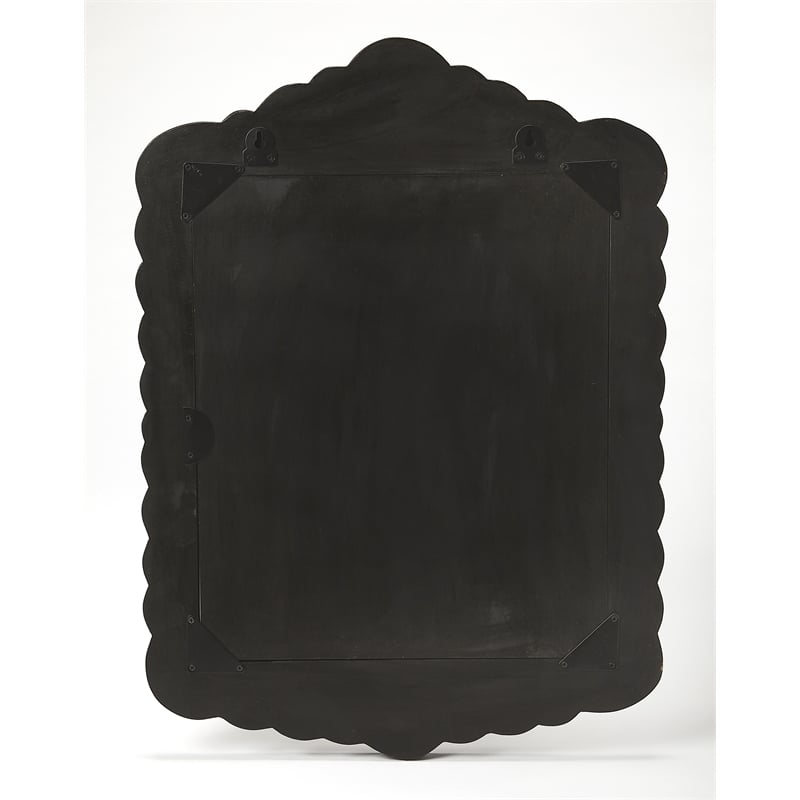 Butler Specialty Vivienne Wood And Bone Inlay Wall Mirror In Brown