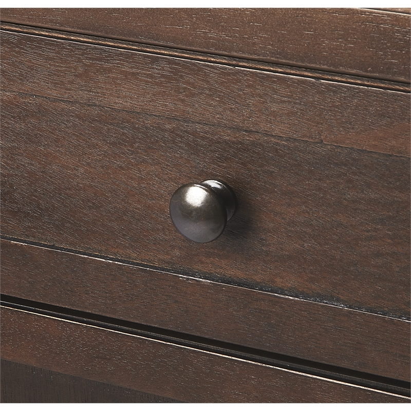 Butler Specialty Imperial Wood Accent Cabinet - Coffee Brown