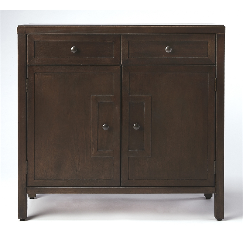 Butler Specialty Imperial Wood Accent Cabinet - Coffee Brown
