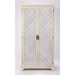 Butler Specialty Company Morjanna Tall Mirrored Cabinet - White