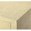 Butler Specialty Company Amelle Raffia 2-Drawer Nightstand - Cream
