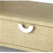 Butler Specialty Company Amelle Raffia Console Table In Beige