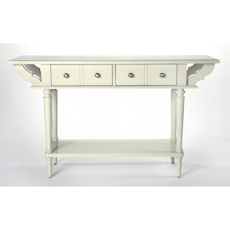 Butler Specialty Talia Console Table in White