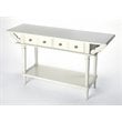 Butler Specialty Talia Console Table in White