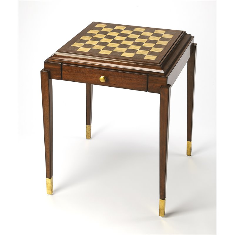Butler Specialty Company Adrian Wood Game Table - Antique Cherry Brown