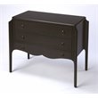 Butler Specialty Wilshire 3-Drawers Accent Chest in Dark Brown