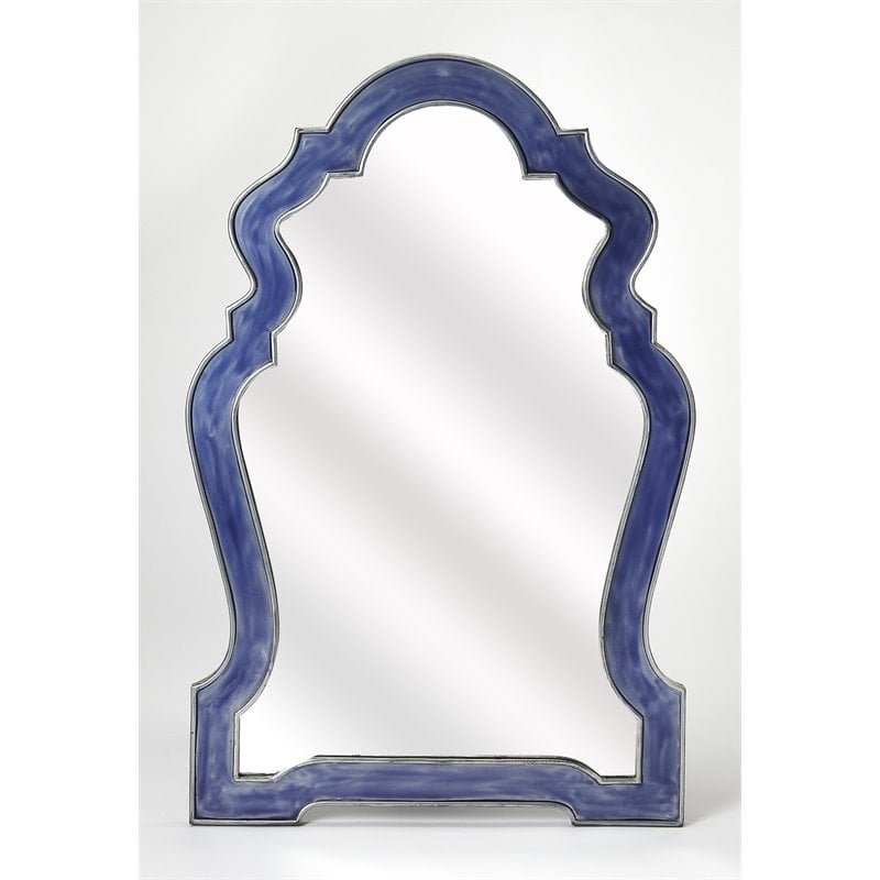Butler Specialty Donia Mirror In Blue