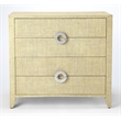 Butler Specialty Amelle Raffia 4 Drawer Accent Chest In Beige