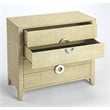 Butler Specialty Amelle Raffia 4 Drawer Accent Chest In Beige
