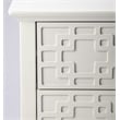 Butler Specialty Kinsley Glossy 3-Drawer Accent Chest In White