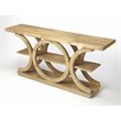 Butler Specialty Stowe Rustic Modern Console Table In Brown