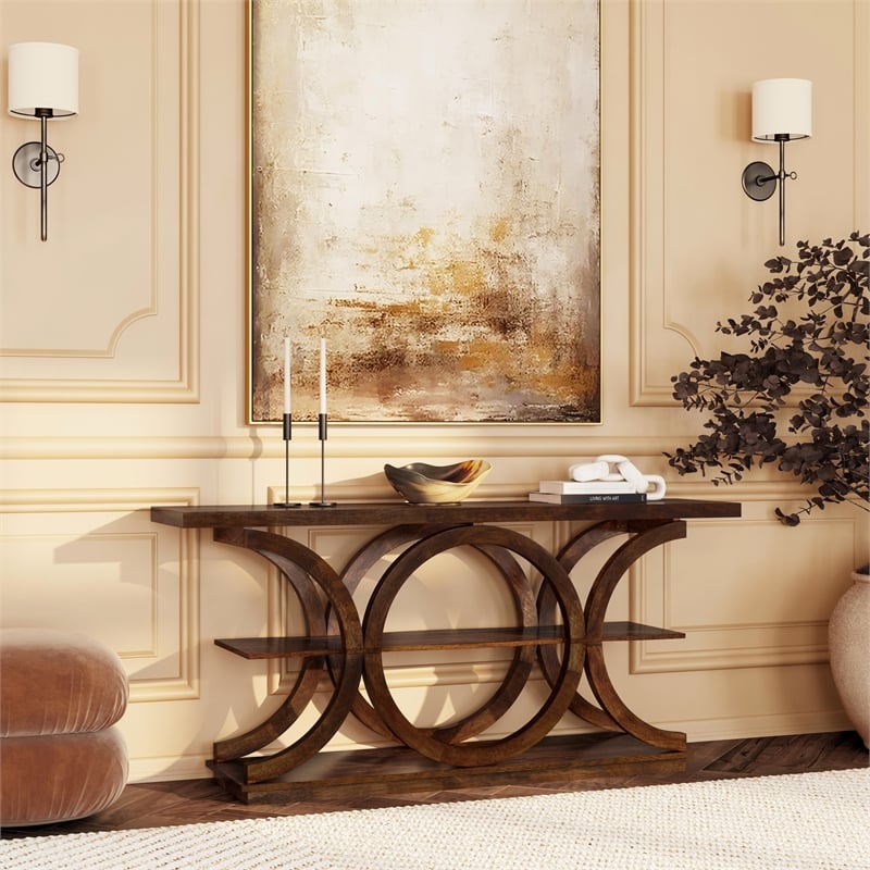 Butler Specialty Company Stowe Solid Wood Console Table - Brown