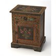 Butler Specialty Bihar Hand Painted Chest In Brown