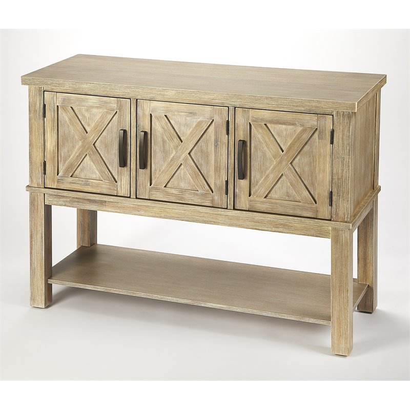 Butler Specialty Chateau Urban Gray Buffet in Brown