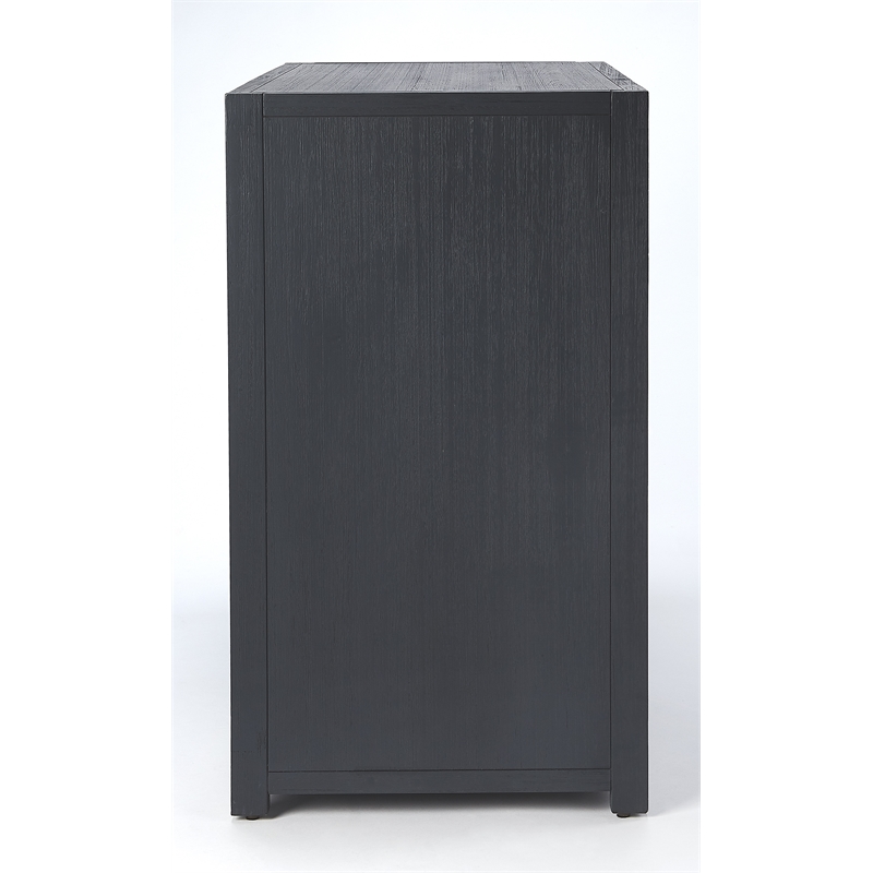 Butler Specialty Company Lark 3 Drawer Wood Dresser - Navy Blue